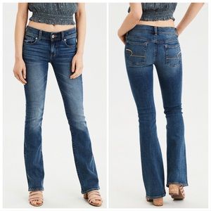 American Eagle Kick Bootcut Jeans, Size 4 Short